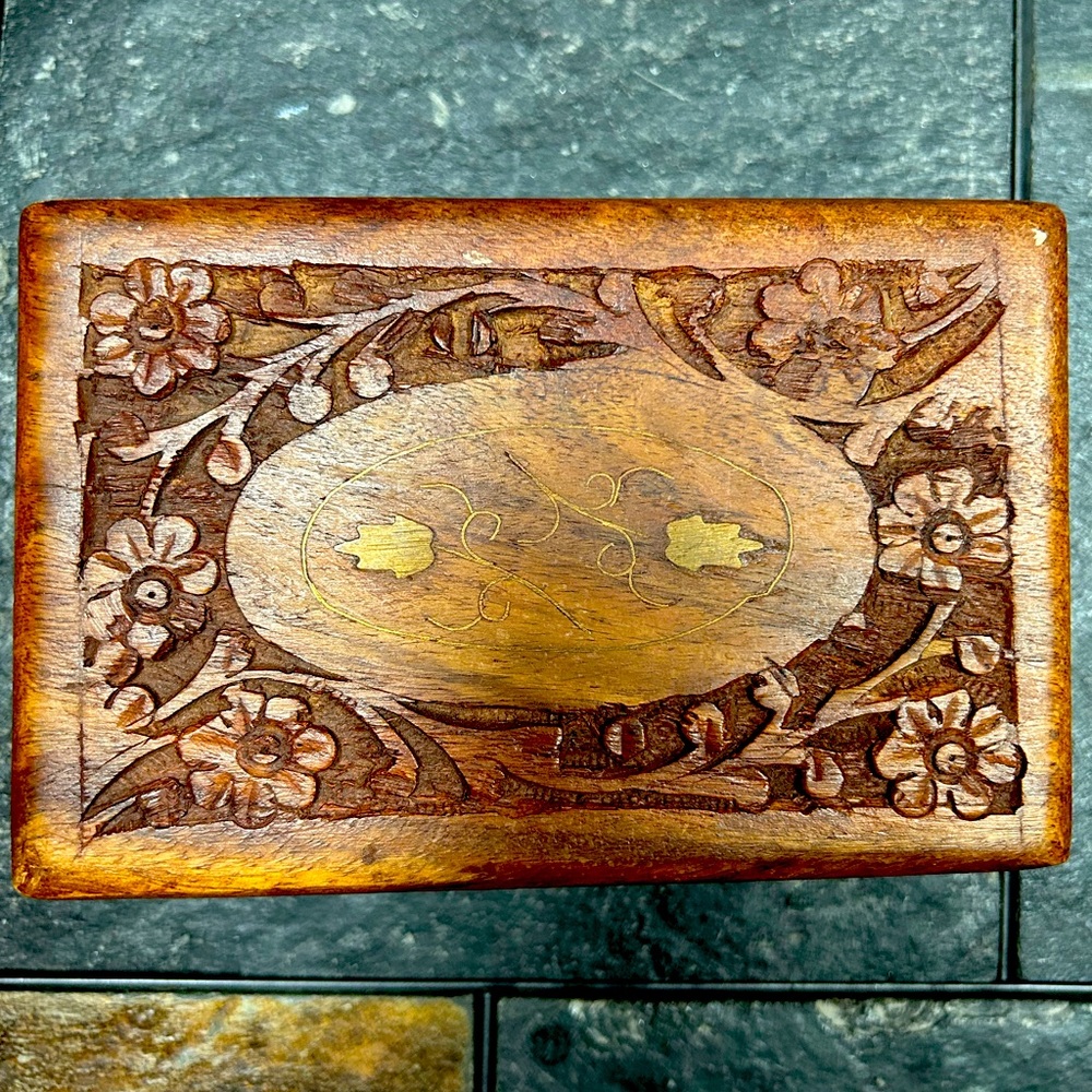 Hand Carved Box